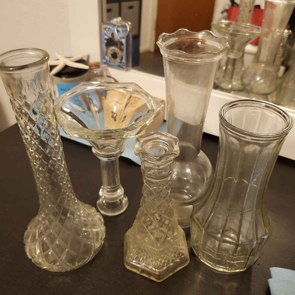 Glass Flower Vases